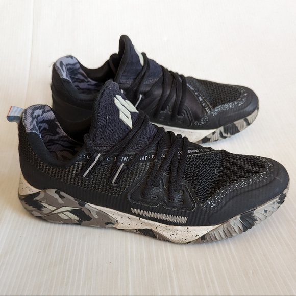 REEBOK men's Jj III Cross Training Black Pure Gray Shoes Sneakers - Picture 8 of 12